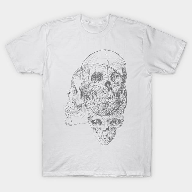 Anatomy Skulls T-Shirt by viSionDesign